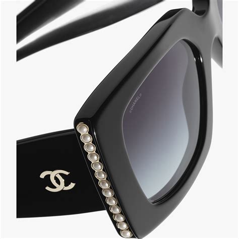 chanel square camellia sunglasses|Square Sunglasses .